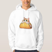 Taco Cat | Schattige Kat in een taco | Perfect sma Hoodie (Voorkant)