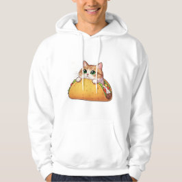 Taco Cat | Schattige Kat in een taco | Perfect sma Hoodie