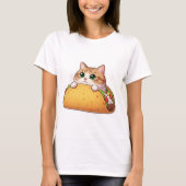 Taco Cat | Schattige Kat in een taco | Perfect sma T-shirt (Voorkant)