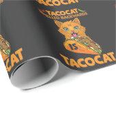 Taco Cat Spelling Backwards Tacocat Mexican Food Cadeaupapier (Rol Hoek)