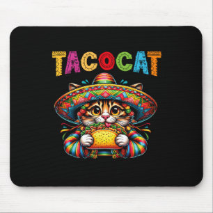 Taco Cat voor vrouwen en Kinderen - Tacocat Cinco Muismat