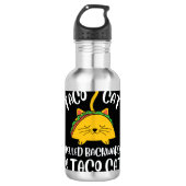 Taco Cat Waterfles (Voorkant)