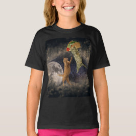 Taco Cats & the Moon & Universe T-shirt voor meisj