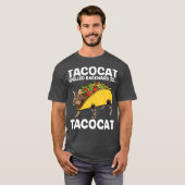Taco    CatTacocat Spelling Backward is Tacocat T-shirt (Voorkant volledig)