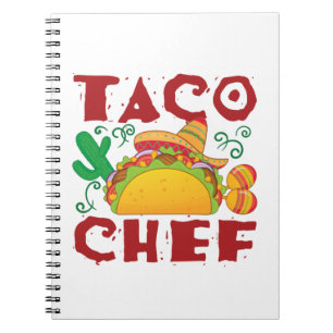 Taco Chef Taco Truck Notitieboek
