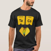Taco Chemische Elementen Periodieke Taco-Lijst T-shirt (Voorkant)