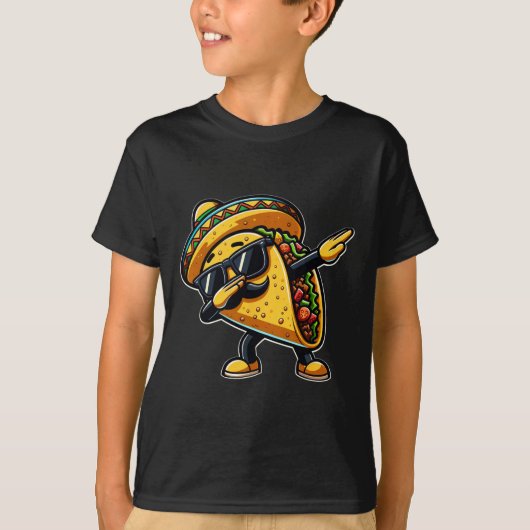 Taco Cinco De Mayo Grappige Mexicaanse Vaderdag T-shirt (Voorkant)