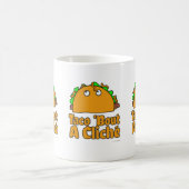 Taco Cliche Slogan Cartoon Humor Design Koffiemok (Center)
