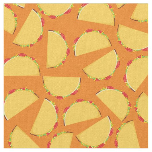Taco Cute Kinder Food Stof (Close Up)