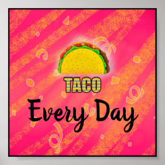Taco Day Poster