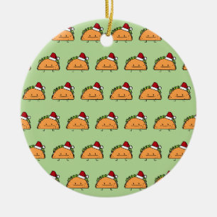 Taco die shell van Kerstmis van het Pet van de Keramisch Ornament