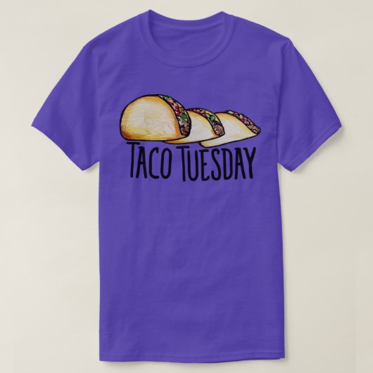 Taco Dinsdag1 T-shirt (Design voorkant)