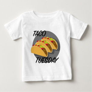 Taco Dinsdag Design - Baby Fine Jersey T-Shirt