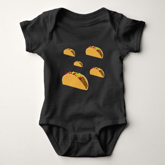 Taco Dinsdag Design - Baby Jersey Bodysuit (Voorkant)