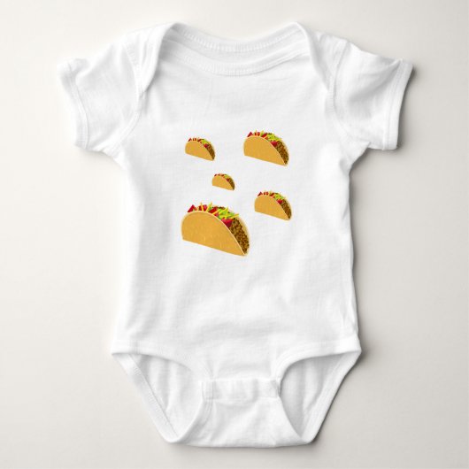 Taco Dinsdag Design - Baby Jersey Bodysuit (Voorkant)