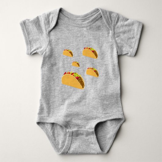 Taco Dinsdag Design - Baby Jersey Bodysuit (Voorkant)