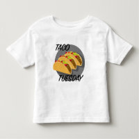 Taco Dinsdag Design - Toddler Fine Jersey T-Shirt