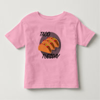 Taco Dinsdag Design - Toddler Fine Jersey T-Shirt