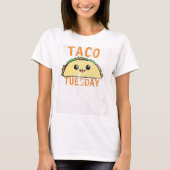 Taco Dinsdag DS T-shirt (Voorkant)