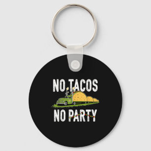 Taco dinsdag feest grappig mexicaans eten liefhebb sleutelhanger