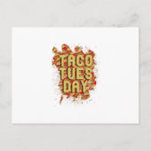 Taco dinsdag feestdagenkaart (Voorkant)
