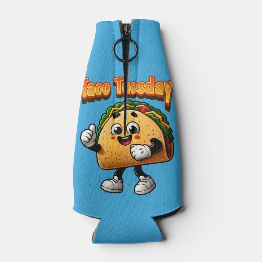 Taco dinsdag flesjeskoeler (Achterkant)