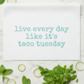 Taco Dinsdag Kitchen Towel Theedoek (Gevouwen)