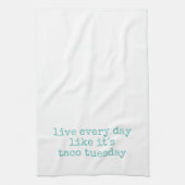 Taco Dinsdag Kitchen Towel Theedoek (Verticaal)