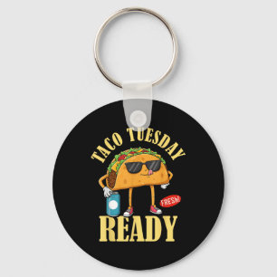 Taco dinsdag klaar Cinco de Mayo Grappig Mexicaans Sleutelhanger