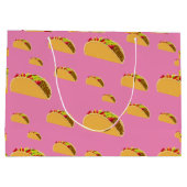 Taco Dinsdag Ontwerp - Gift Bag - Groot Cadeauzakje (Achterkant)