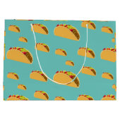 Taco Dinsdag Ontwerp - Gift Bag - Groot Cadeauzakje (Achterkant)