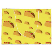 Taco Dinsdag Ontwerp - Gift Bag - Groot Cadeauzakje (Achterkant)