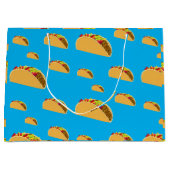 Taco Dinsdag Ontwerp - Gift Bag - Groot Cadeauzakje (Voorkant)