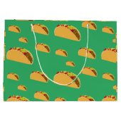Taco Dinsdag Ontwerp - Gift Bag - Groot Groot Cadeauzakje (Achterkant)
