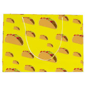 Taco Dinsdag Ontwerp - Gift Bag - Groot Groot Cadeauzakje (Achterkant)