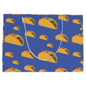 Taco Dinsdag Ontwerp - Gift Bag - Groot Groot Cadeauzakje (Achterkant)