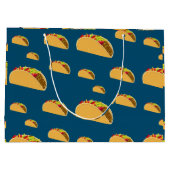 Taco Dinsdag Ontwerp - Gift Bag - Groot Groot Cadeauzakje (Achterkant)