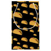 Taco Dinsdag Ontwerp - Gift Bag - Klein Cadeauzakje (Achterkant)