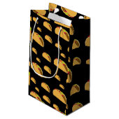 Taco Dinsdag Ontwerp - Gift Bag - Klein Cadeauzakje (Achterkant Gekanteld)