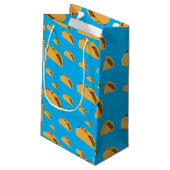 Taco Dinsdag Ontwerp - Gift Bag - Klein Cadeauzakje (Achterkant Gekanteld)