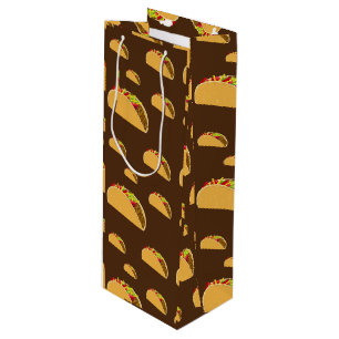 Taco Dinsdag Ontwerp - Gift Bag - Wijn Cadeautas