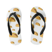Taco Dinsdag Ontwerp - Kinder Teenslippers (Voetbed)