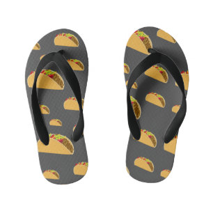 Taco Dinsdag Ontwerp - Kinder Teenslippers