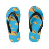 Taco Dinsdag Ontwerp - Kinder Teenslippers (Voetbed)