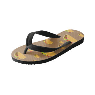 Taco Dinsdag Ontwerp - Kinder Teenslippers