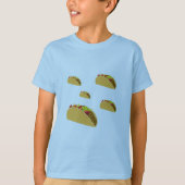 Taco Dinsdag Ontwerp - Kinderen Basic T-Shirt (Voorkant)