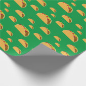 Taco Dinsdag Ontwerp - Matte Wrapping Paper Cadeaupapier (Hoek)