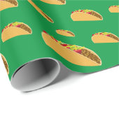 Taco Dinsdag Ontwerp - Matte Wrapping Paper Cadeaupapier (Rol Hoek)