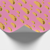Taco Dinsdag Ontwerp - Matte Wrapping Paper Cadeaupapier (Hoek)