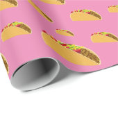 Taco Dinsdag Ontwerp - Matte Wrapping Paper Cadeaupapier (Rol Hoek)